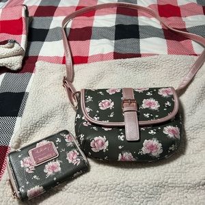 Original Mickey Mouse Loungefly crossbody with wallet